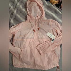 Pink water proof Windbreaker